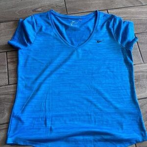 Nike Women's Vibrant Blue Short Sleeve Tee